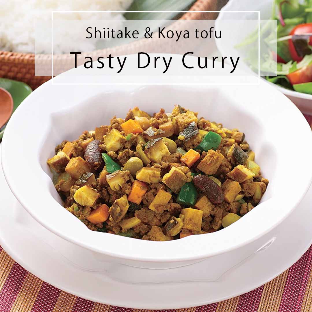 Shiitake and Koya Dry Curry