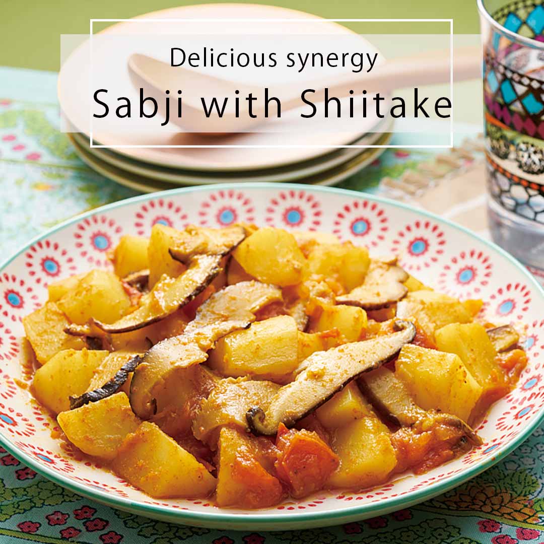 Sabji with Shiitake